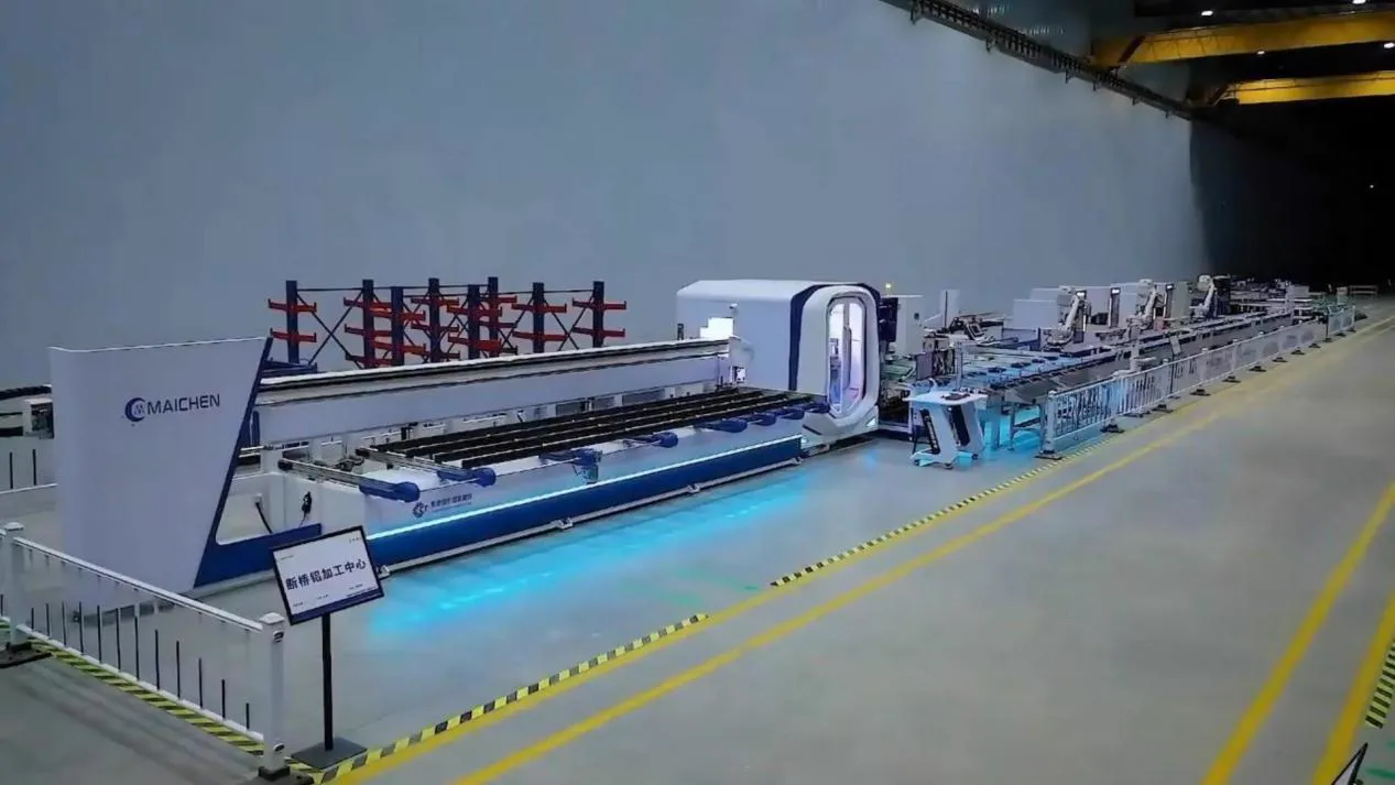 Intelligent window and door production line
