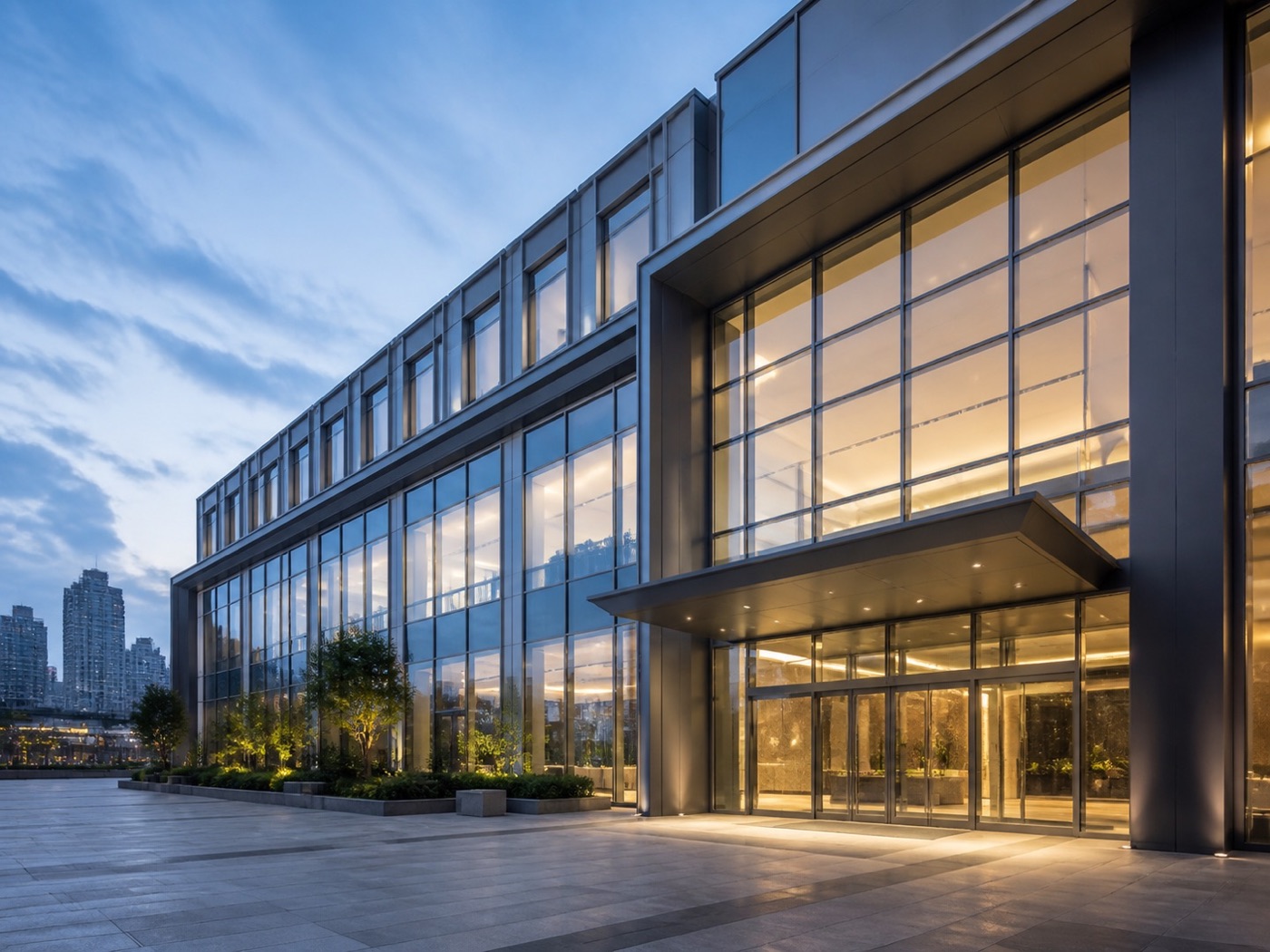 International project enquiries window architecture