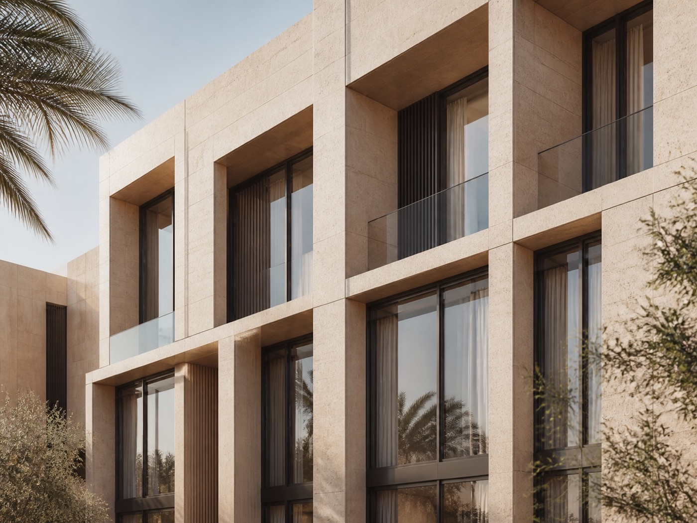 Middle East window architecture
